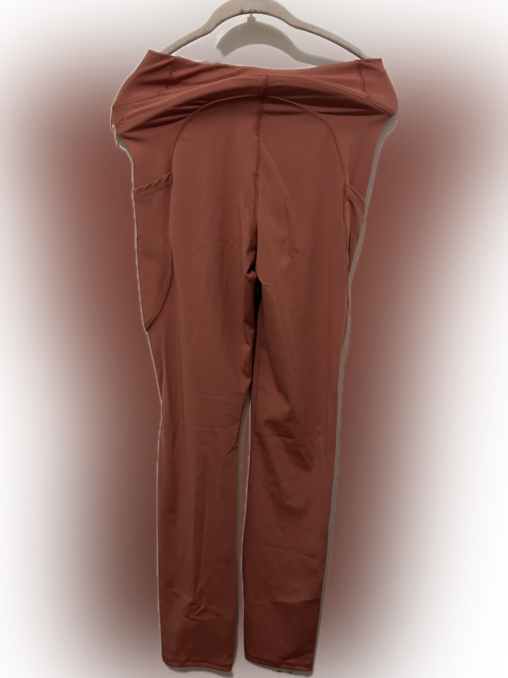 iris Rust-Colored Women's Performance Workout Set - Picture 4 of 4